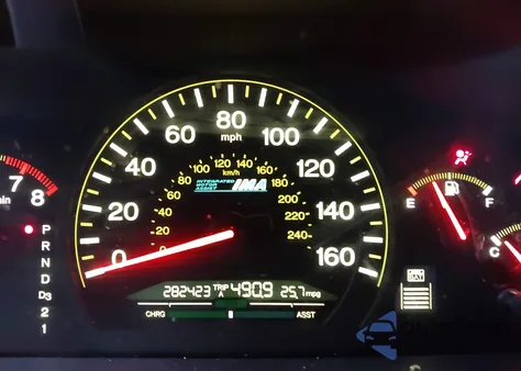 2005 Honda Accord Hybrid Ima from USA, damaged, VIN JHMCN36465C002480